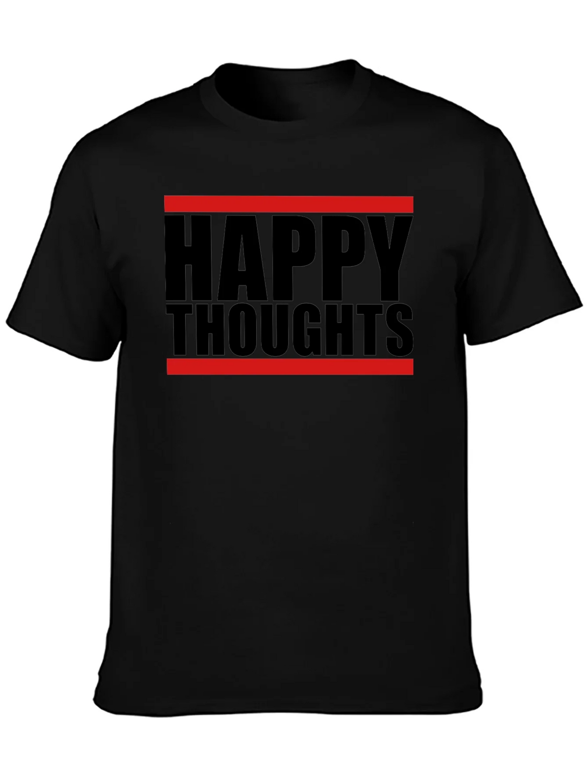 Happy Thoughts Graphic Tee - Black T-Shirt product image 3