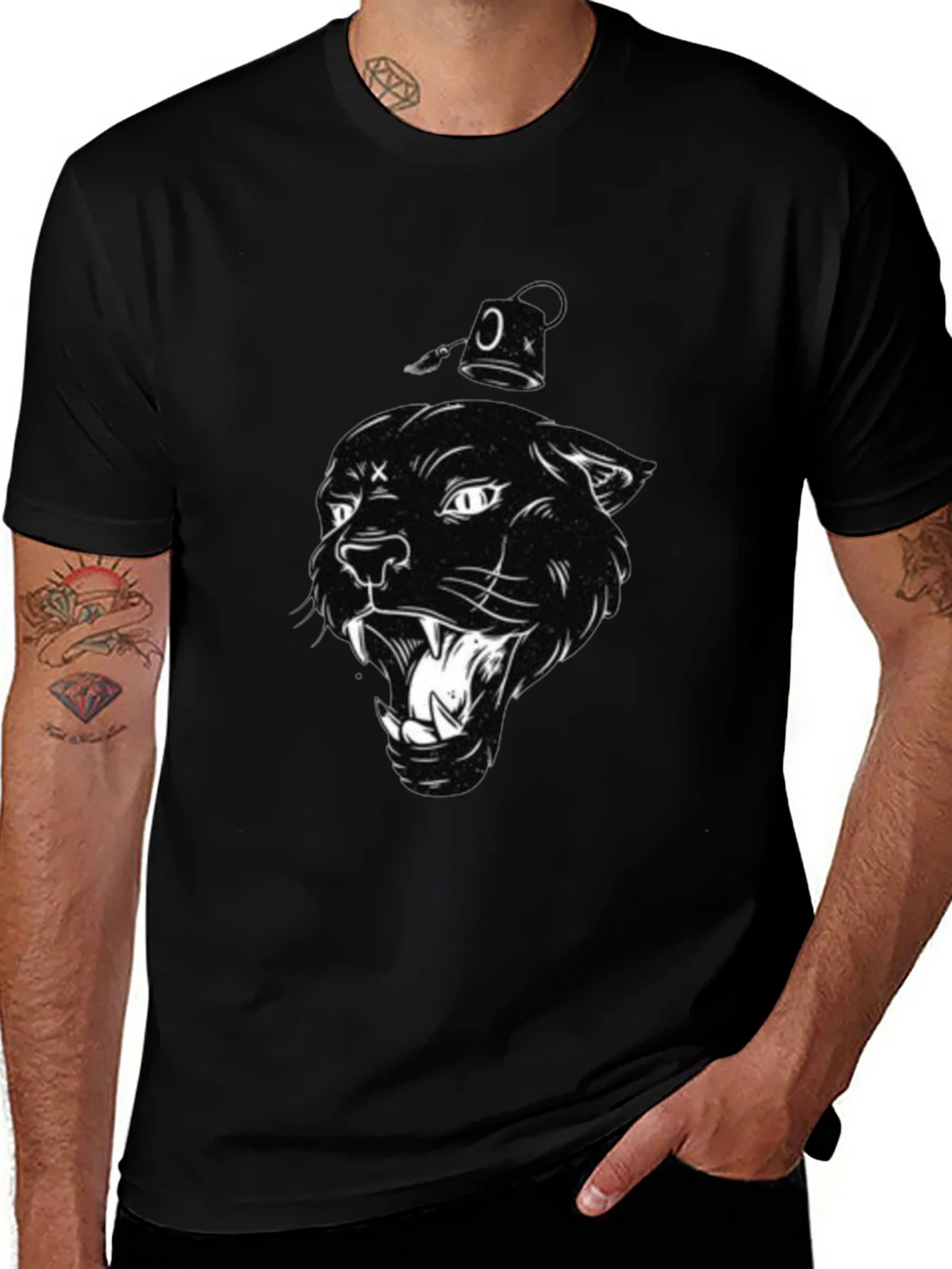 Black Panther Graphic Print T-Shirt product image 1
