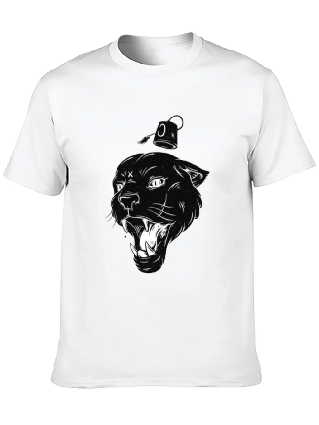 Black Panther Graphic Print T-Shirt product image 9
