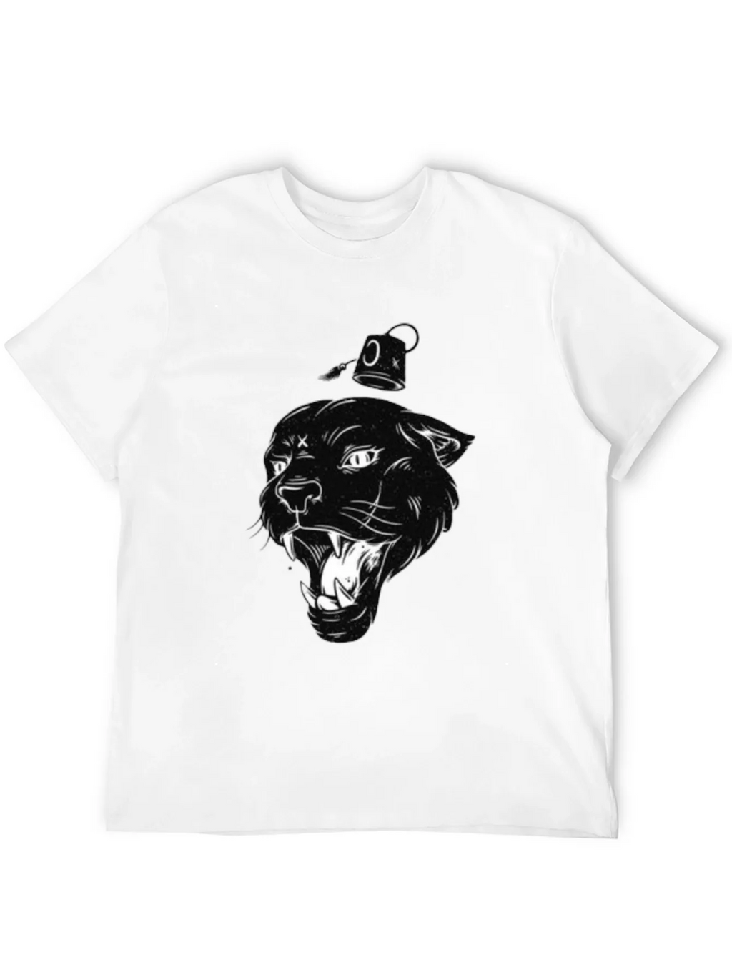 Black Panther Graphic Print T-Shirt product image 11