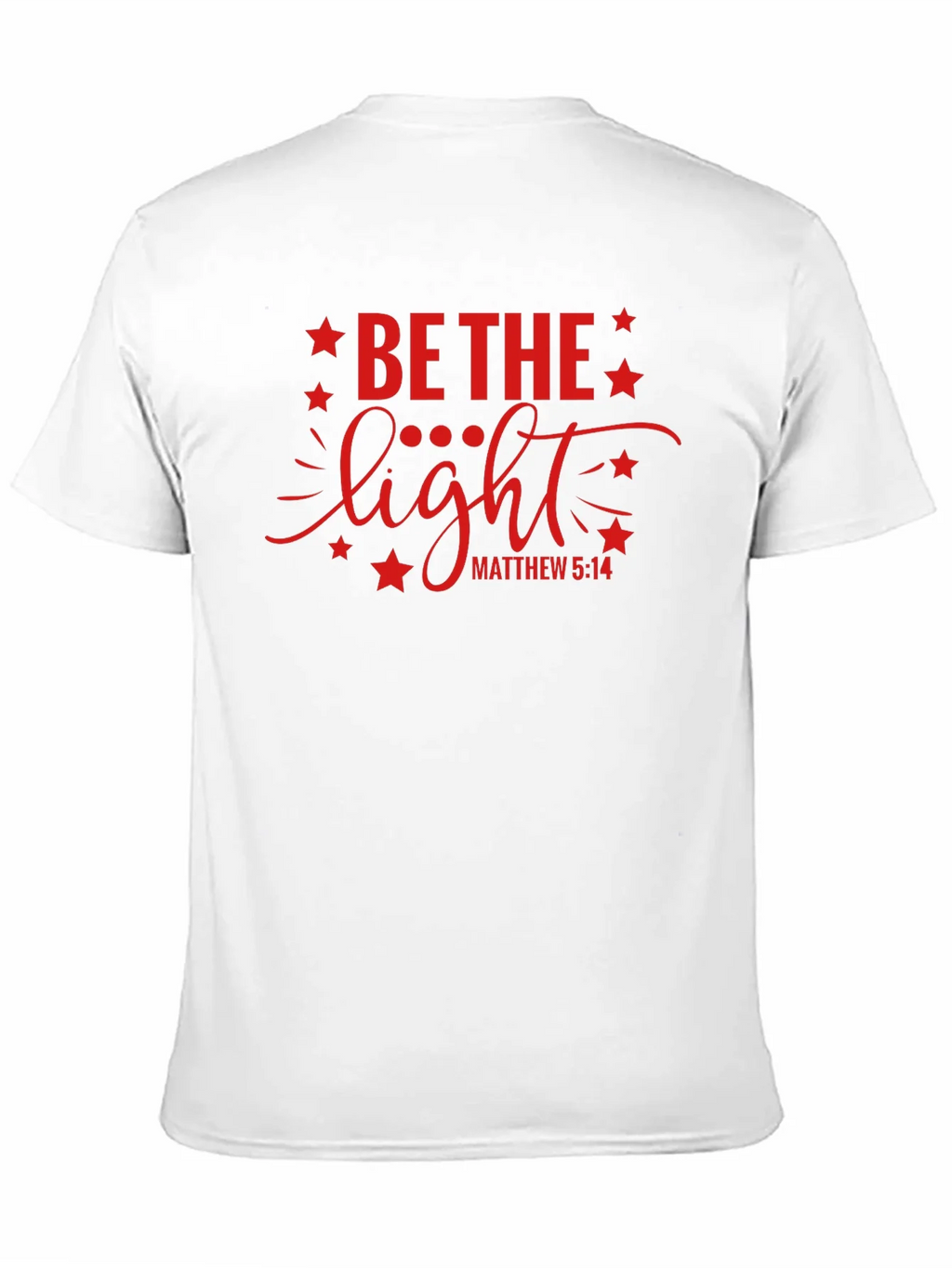 Be The Light Graphic T-Shirt Christian Apparel product image 10