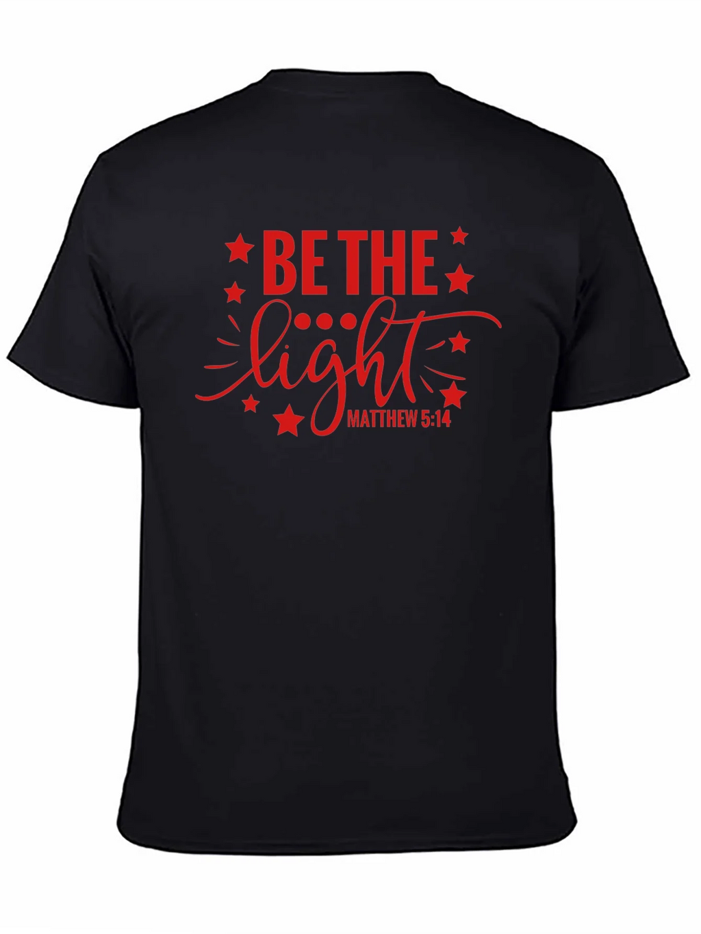 Be The Light Graphic T-Shirt Christian Apparel product image 4