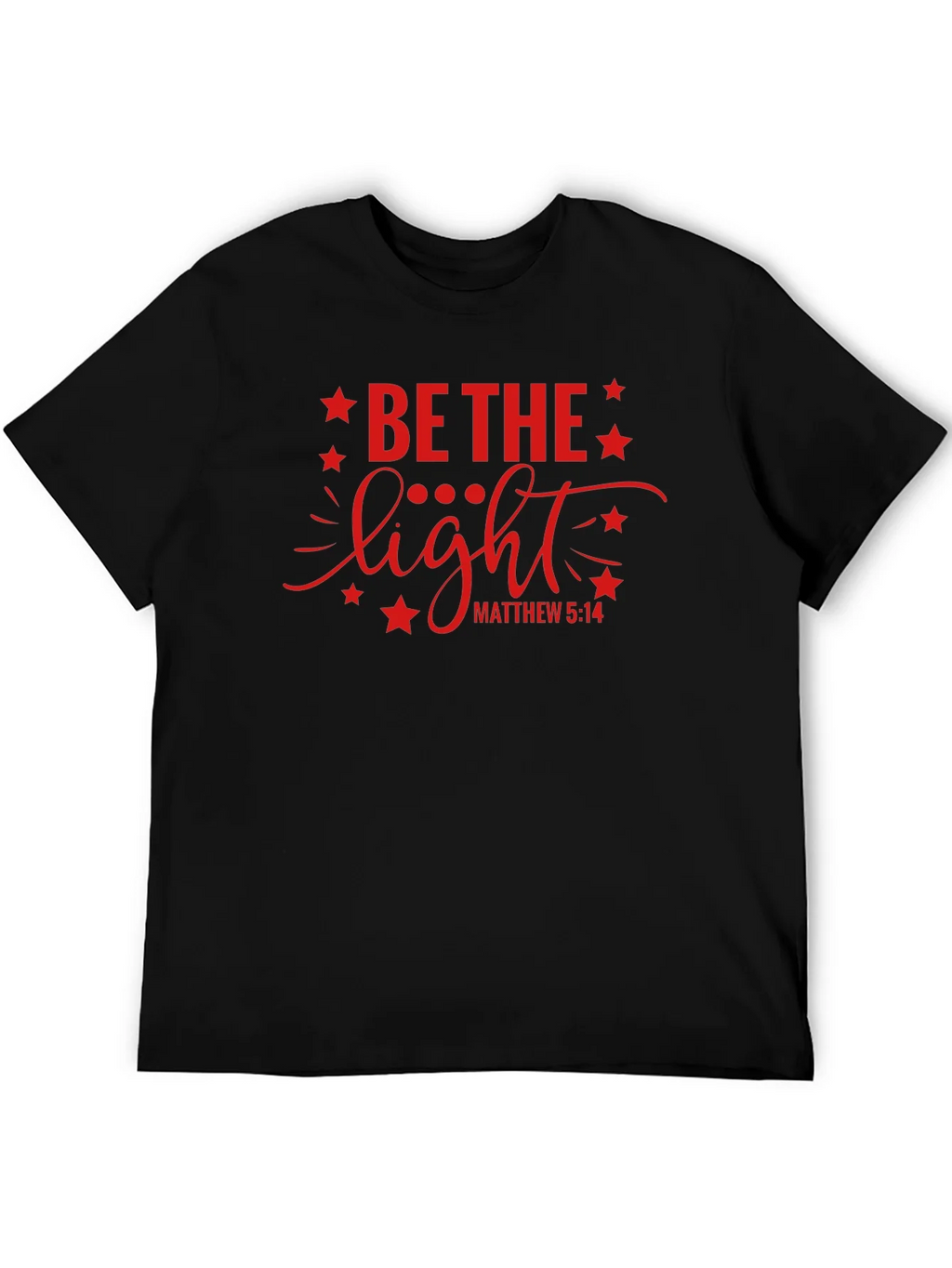 Be The Light Graphic T-Shirt Christian Apparel product image 5