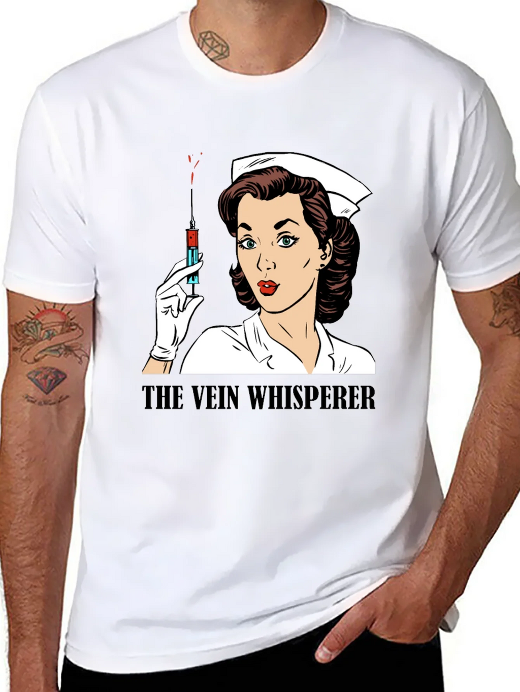 The Vein Whisperer Graphic Tee product image 7