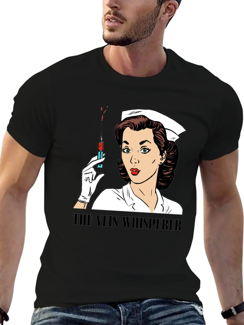 The Vein Whisperer Graphic Tee product image 6