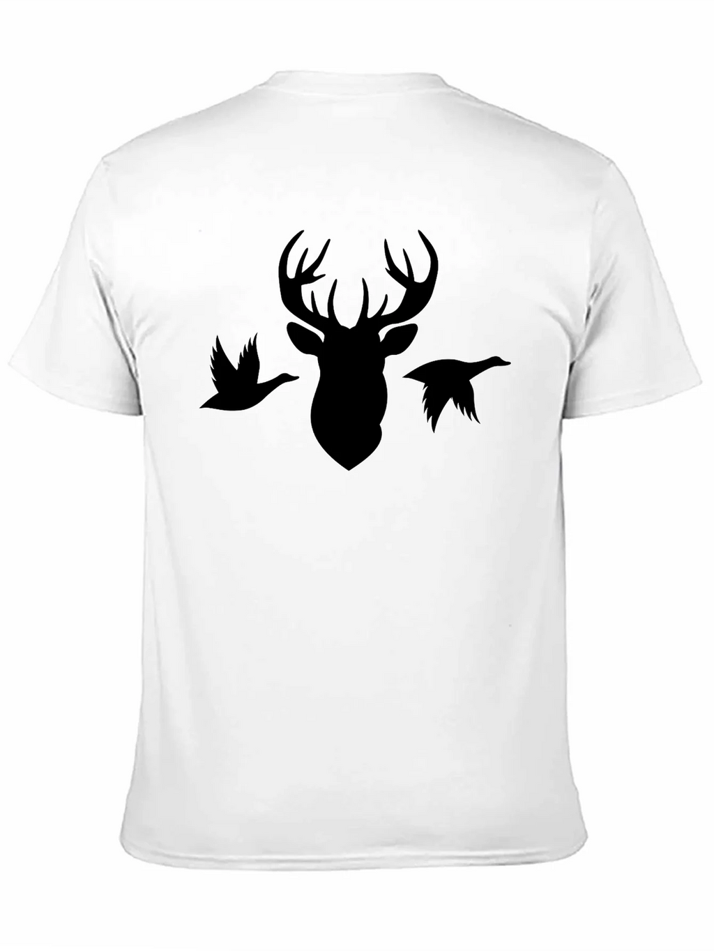 Deer Hunting T-Shirt | Mens Black Graphic Tee product image 10