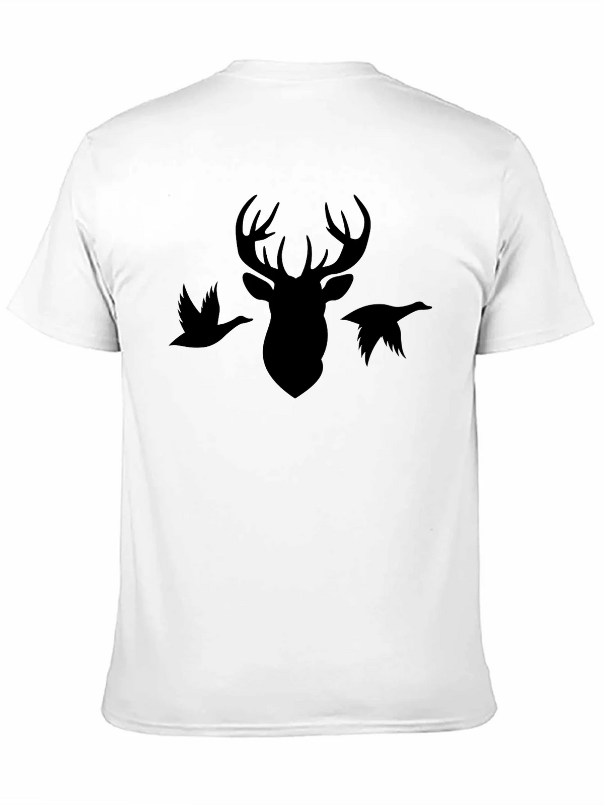 Deer Hunting T-Shirt | Mens Black Graphic Tee product image 10