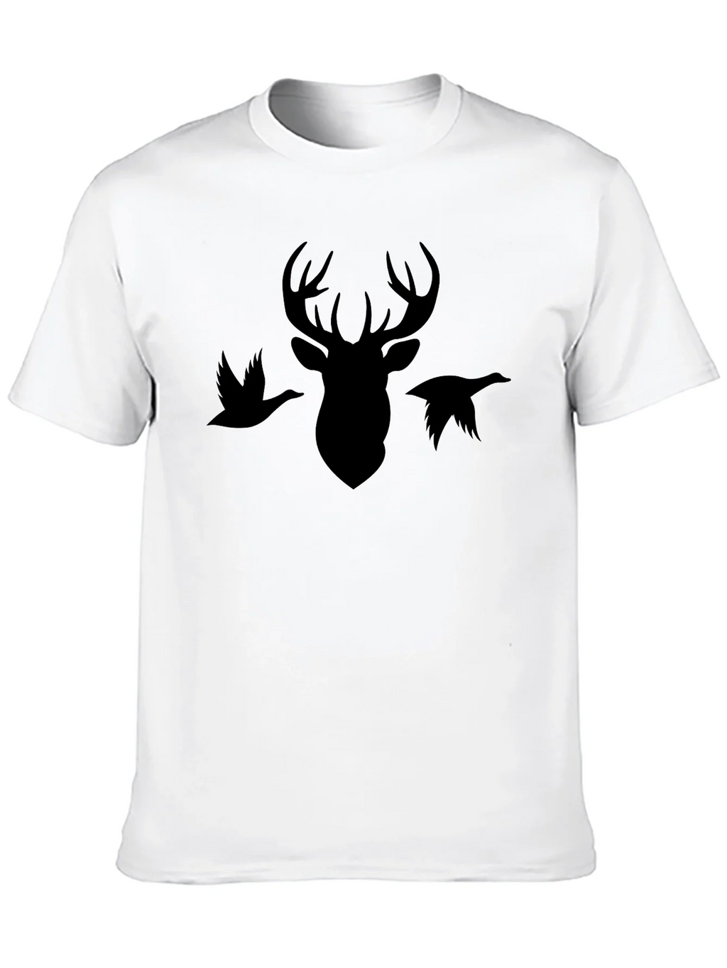 Deer Hunting T-Shirt | Mens Black Graphic Tee product image 9