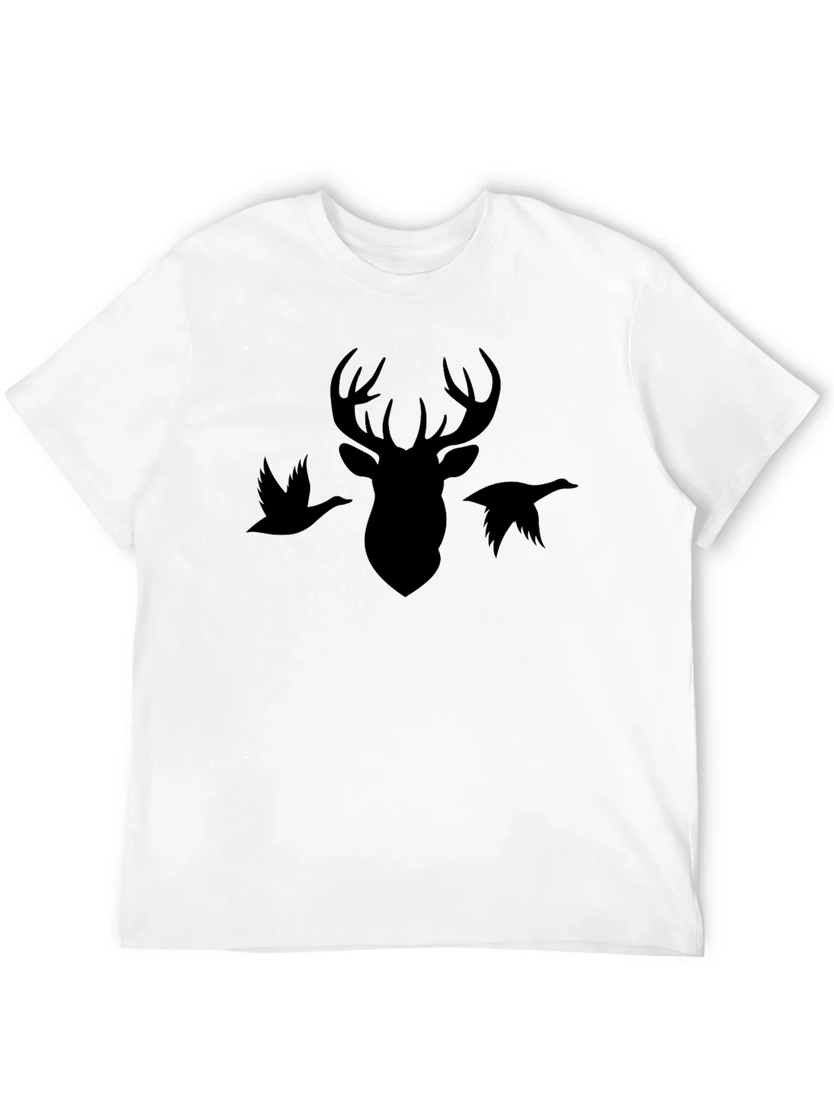 Deer Hunting T-Shirt | Mens Black Graphic Tee product image 11