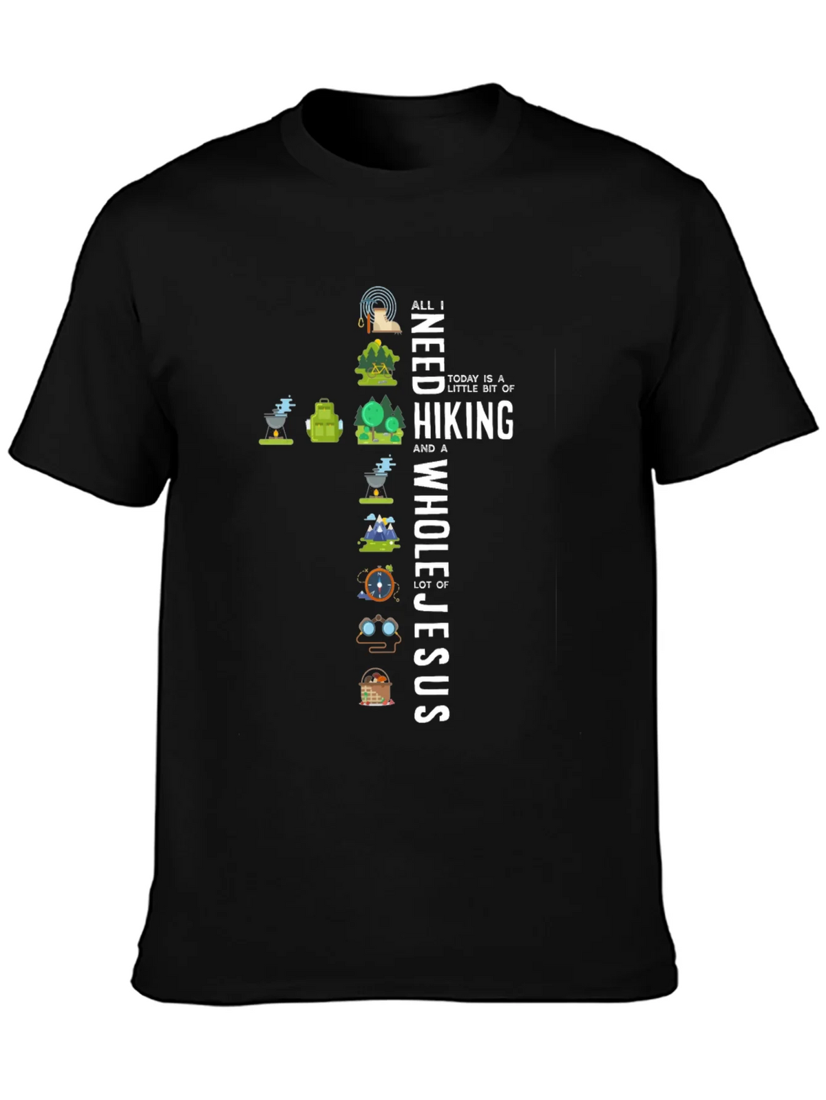 Hiking and Jesus T-Shirt product image 3
