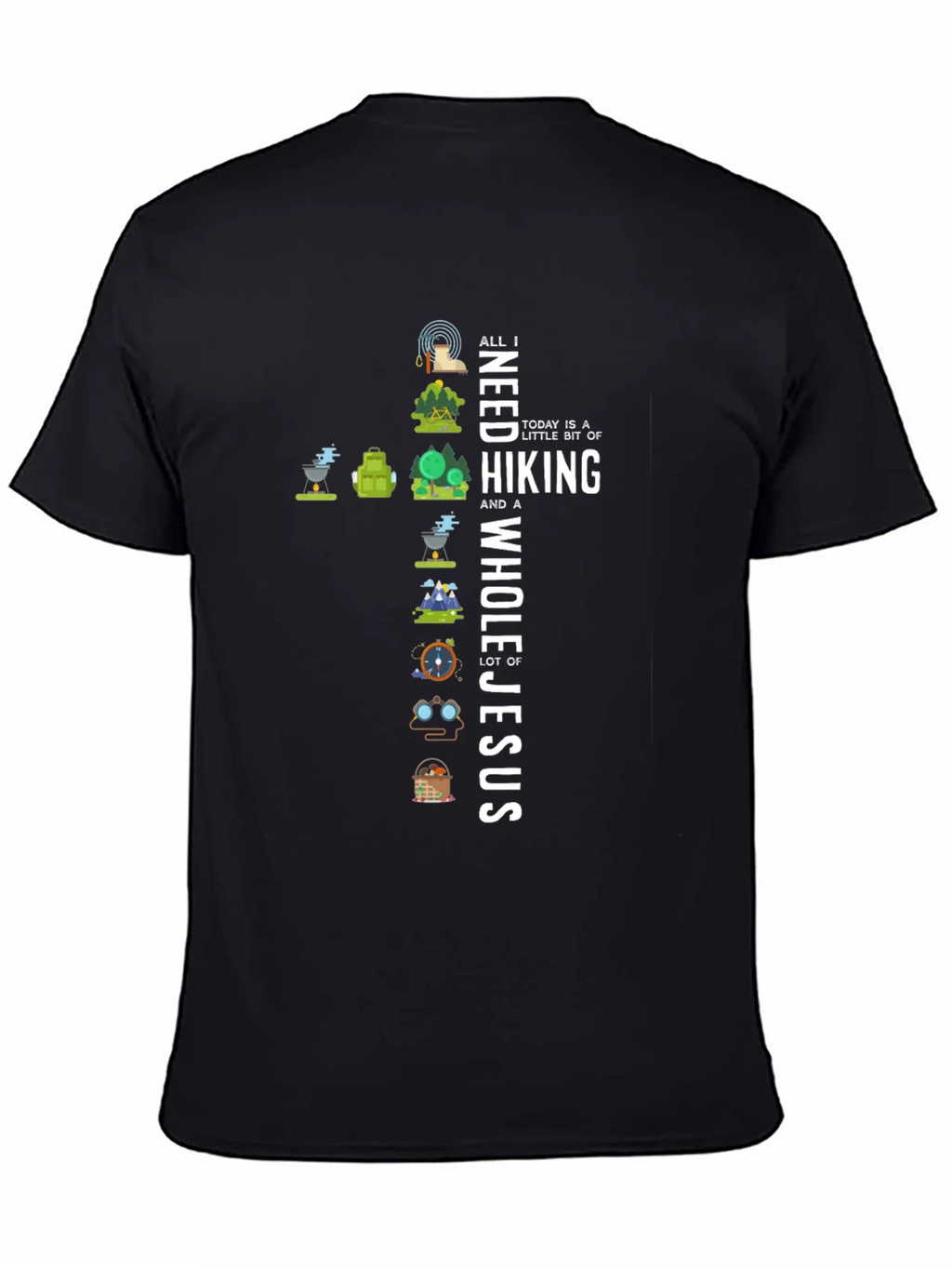 Hiking and Jesus T-Shirt product image 4
