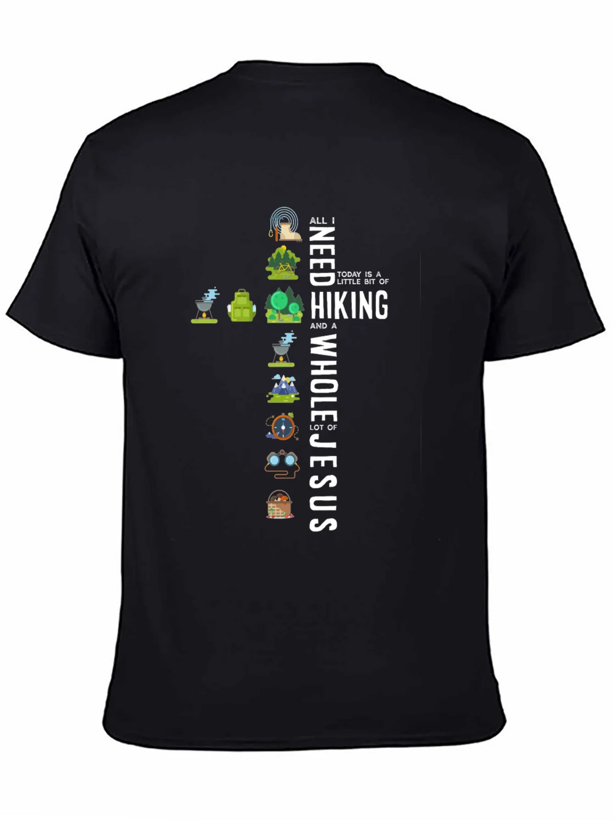 Hiking and Jesus T-Shirt product image 4