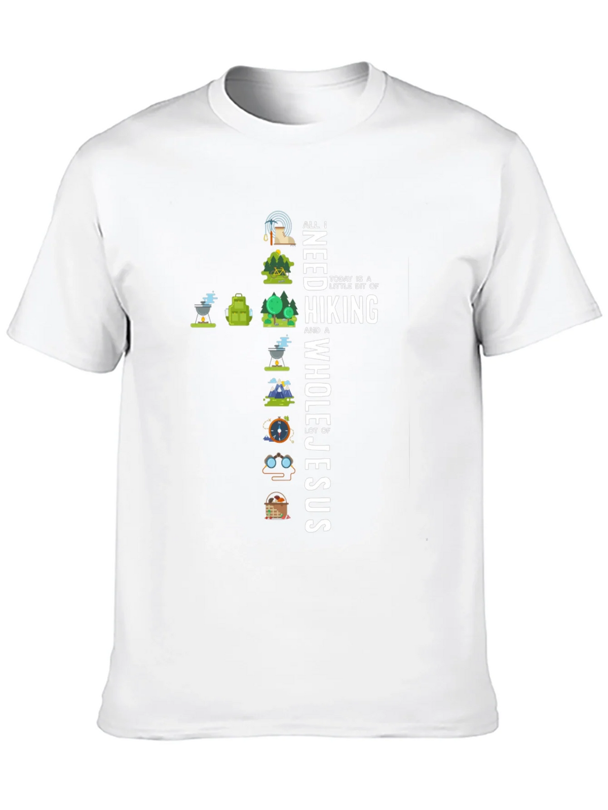 Hiking and Jesus T-Shirt product image 9