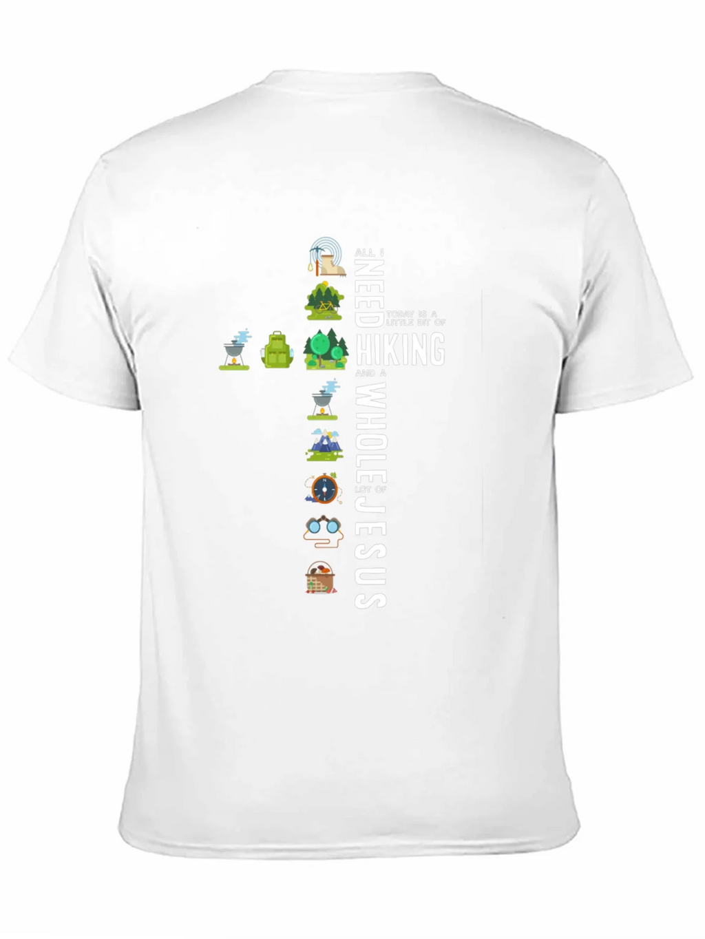 Hiking and Jesus T-Shirt product image 10