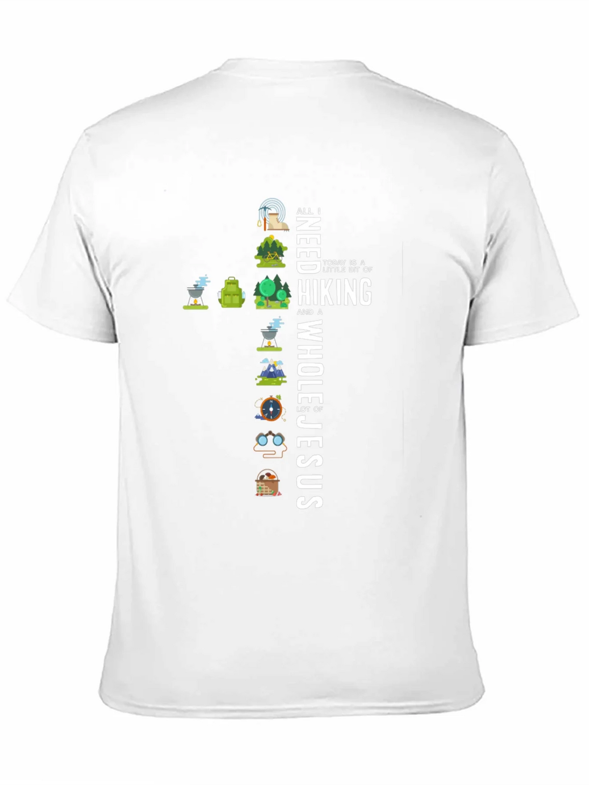 Hiking and Jesus T-Shirt product image 10
