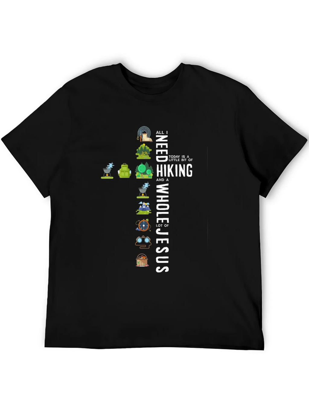 Hiking and Jesus T-Shirt product image 5