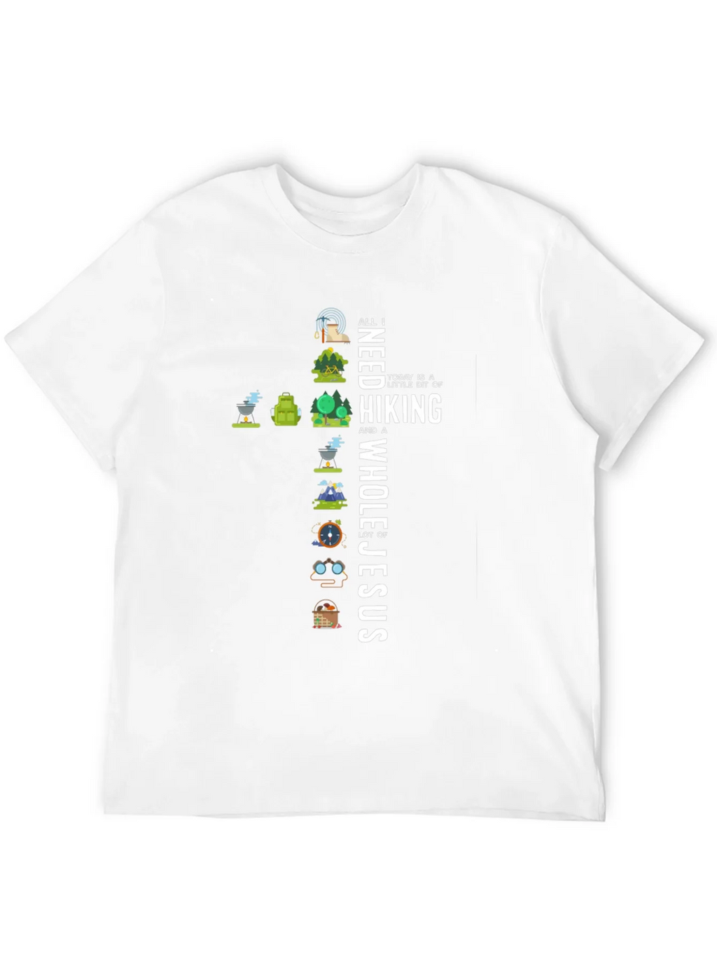 Hiking and Jesus T-Shirt product image 11