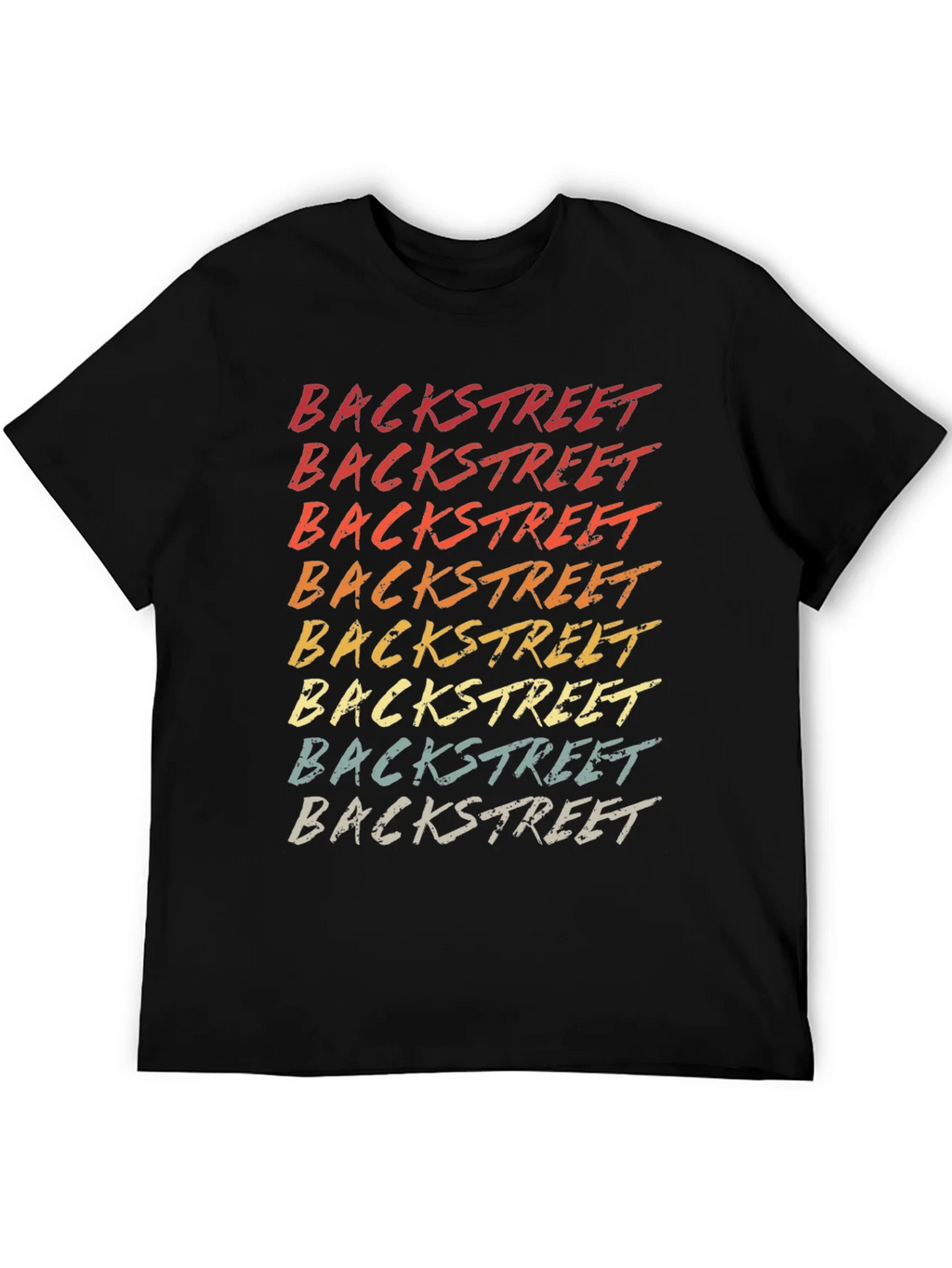 Retro Backstreet Text Graphic Tee product image 5