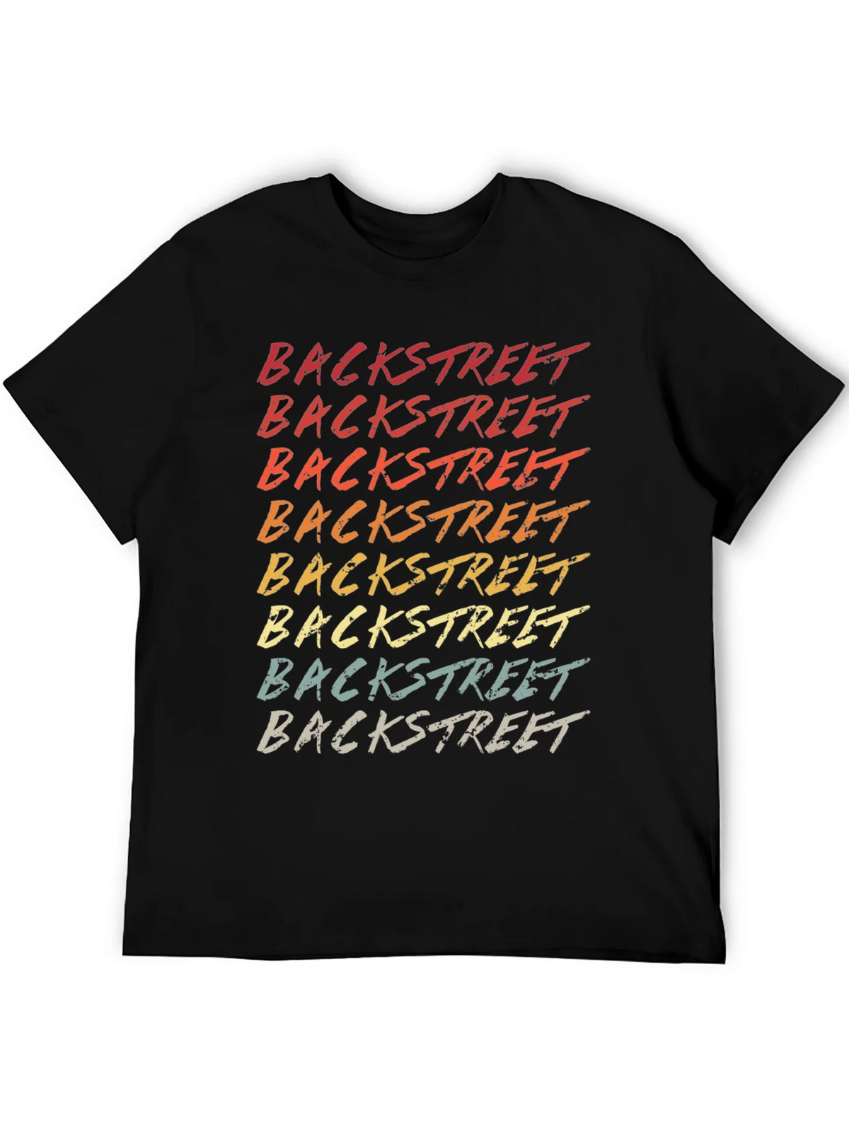 Retro Backstreet Text Graphic Tee product image 5