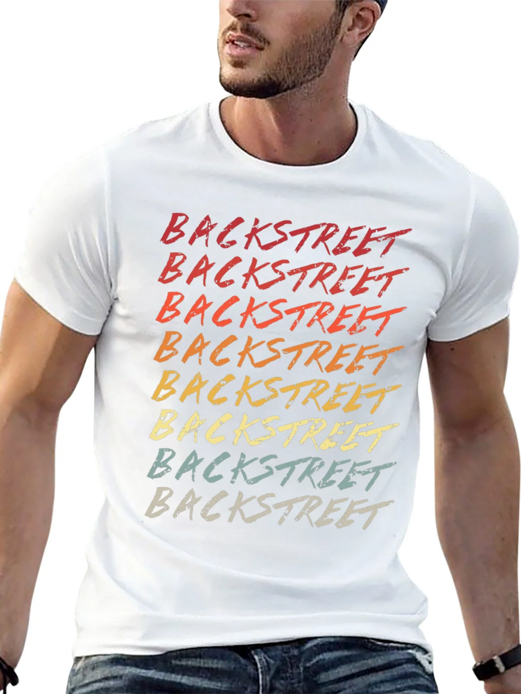 Retro Backstreet Text Graphic Tee product image 12