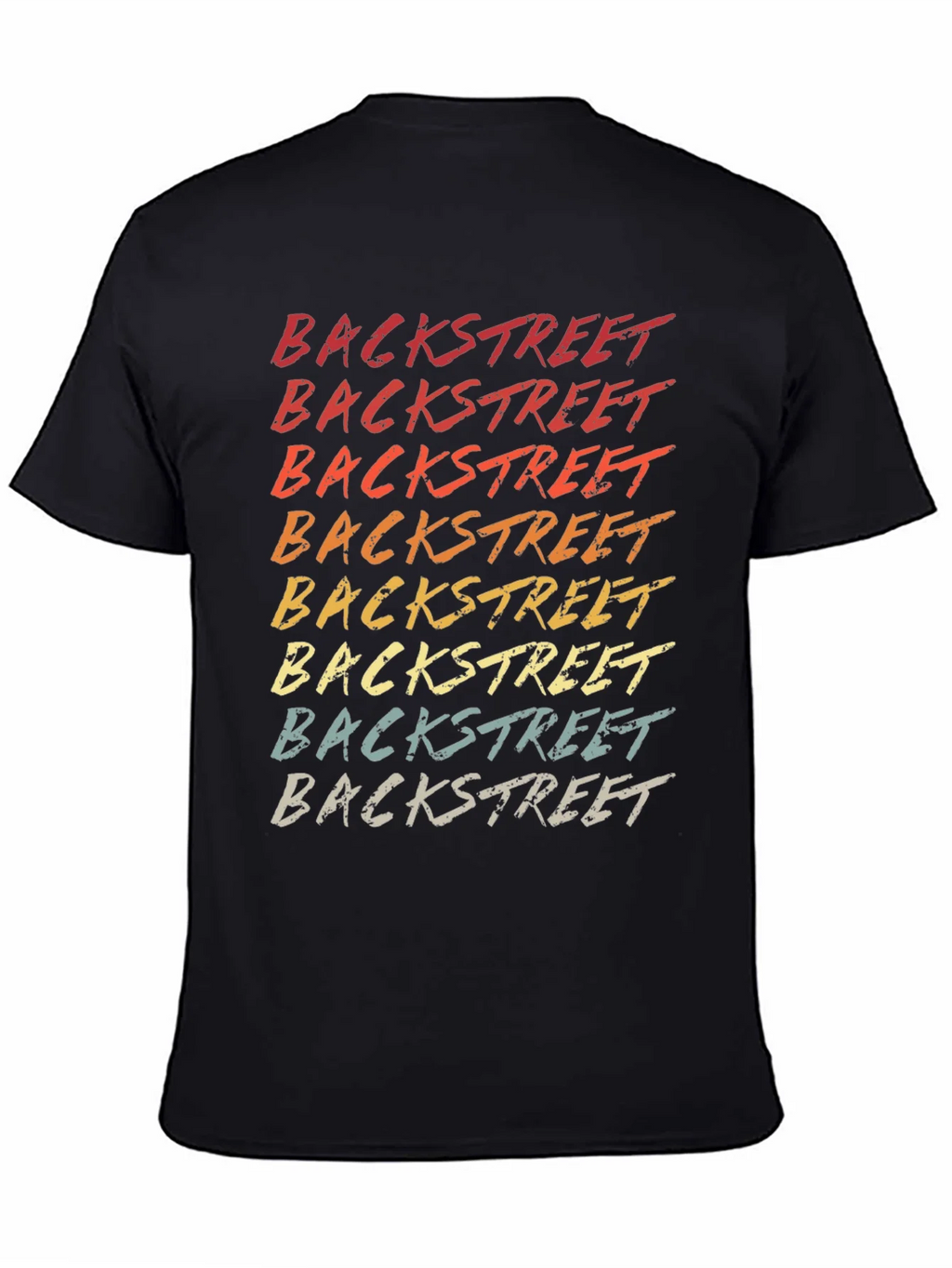 Retro Backstreet Text Graphic Tee product image 4
