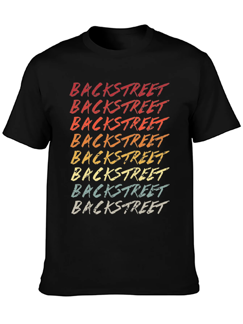 Retro Backstreet Text Graphic Tee product image 3
