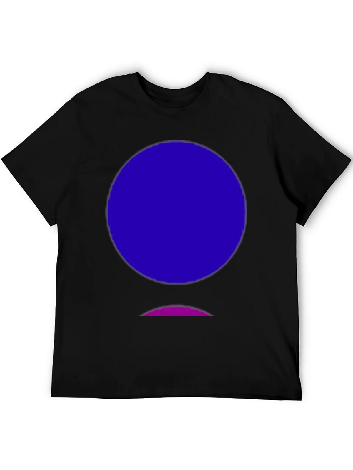 Abstract Graphic Tee - Black Cotton Blend product image 5