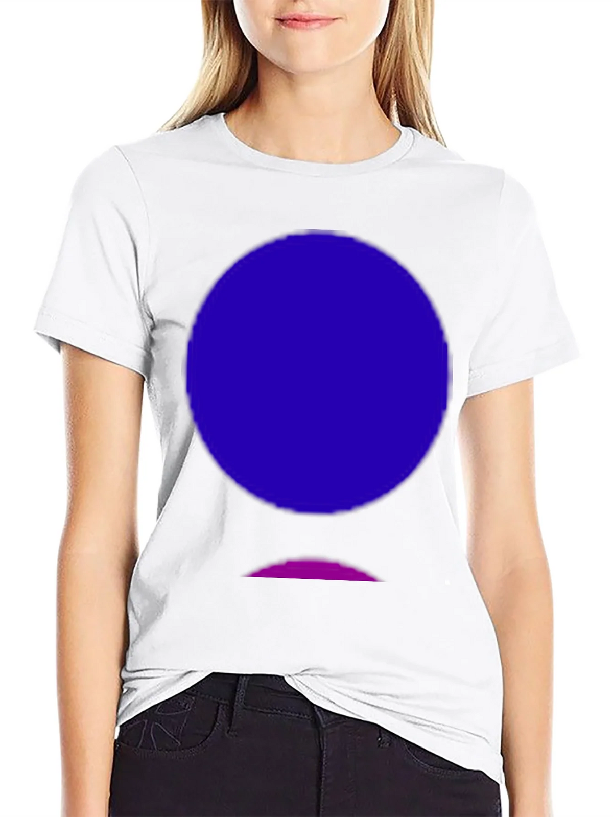 Abstract Graphic Tee - Black Cotton Blend product image 8