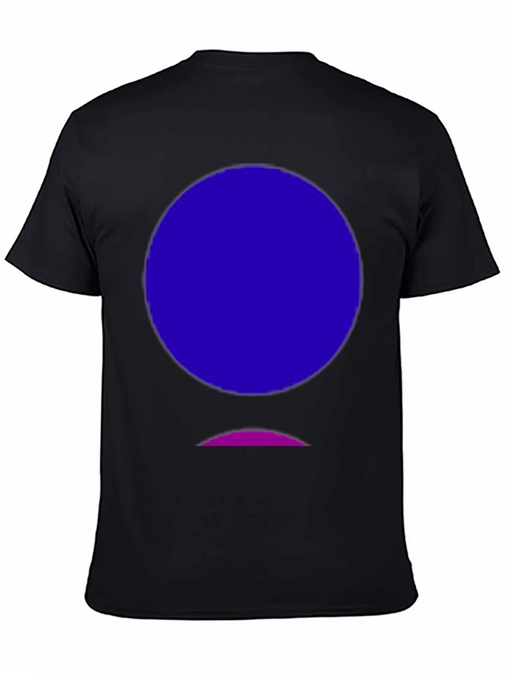 Abstract Graphic Tee - Black Cotton Blend product image 4
