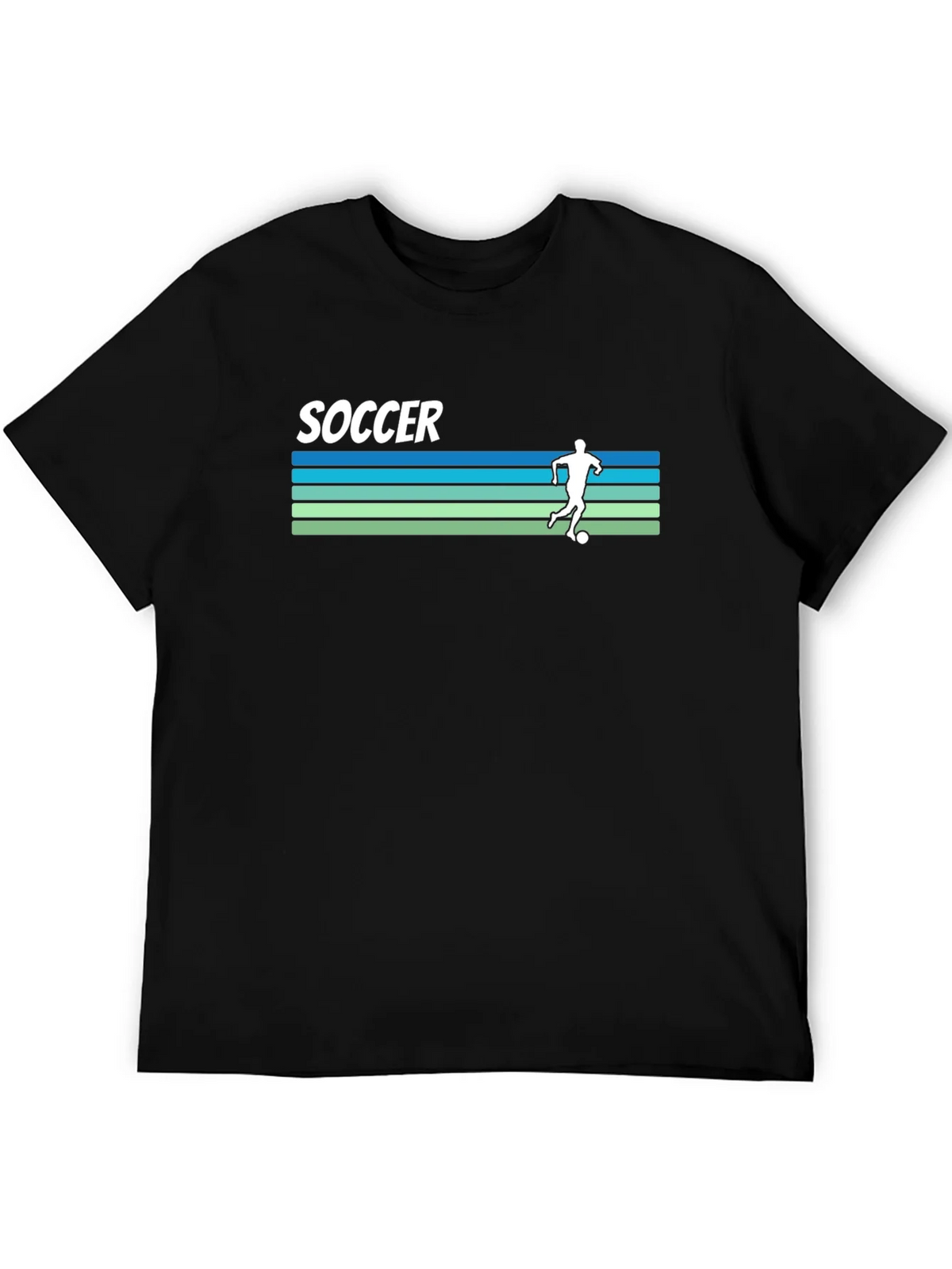 Retro Soccer Player Graphic Tee product image 5