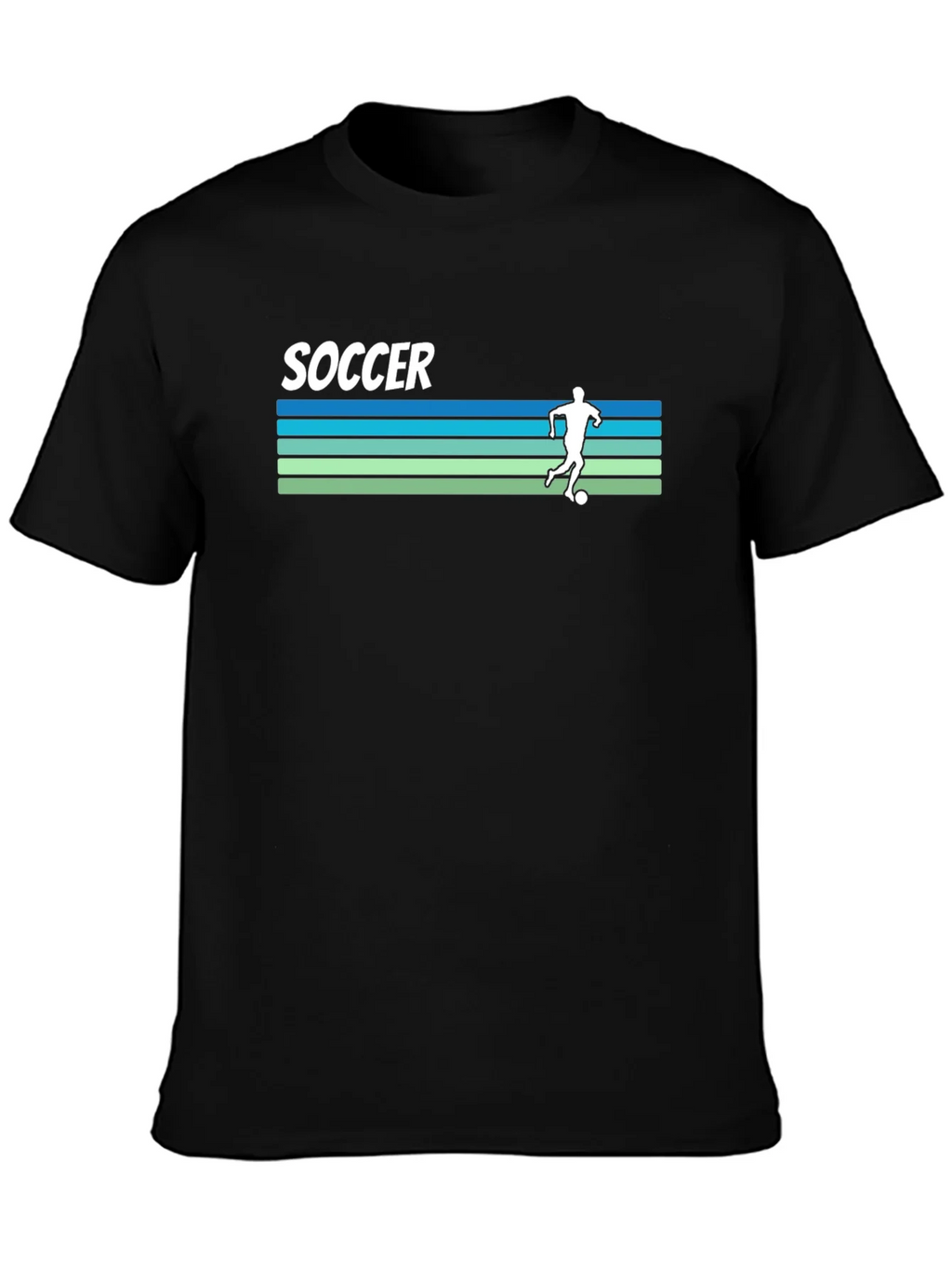 Retro Soccer Player Graphic Tee product image 3