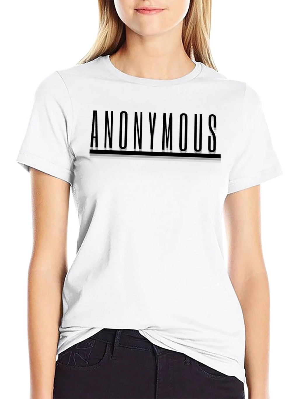 Anonymous Black T-Shirt product image 8