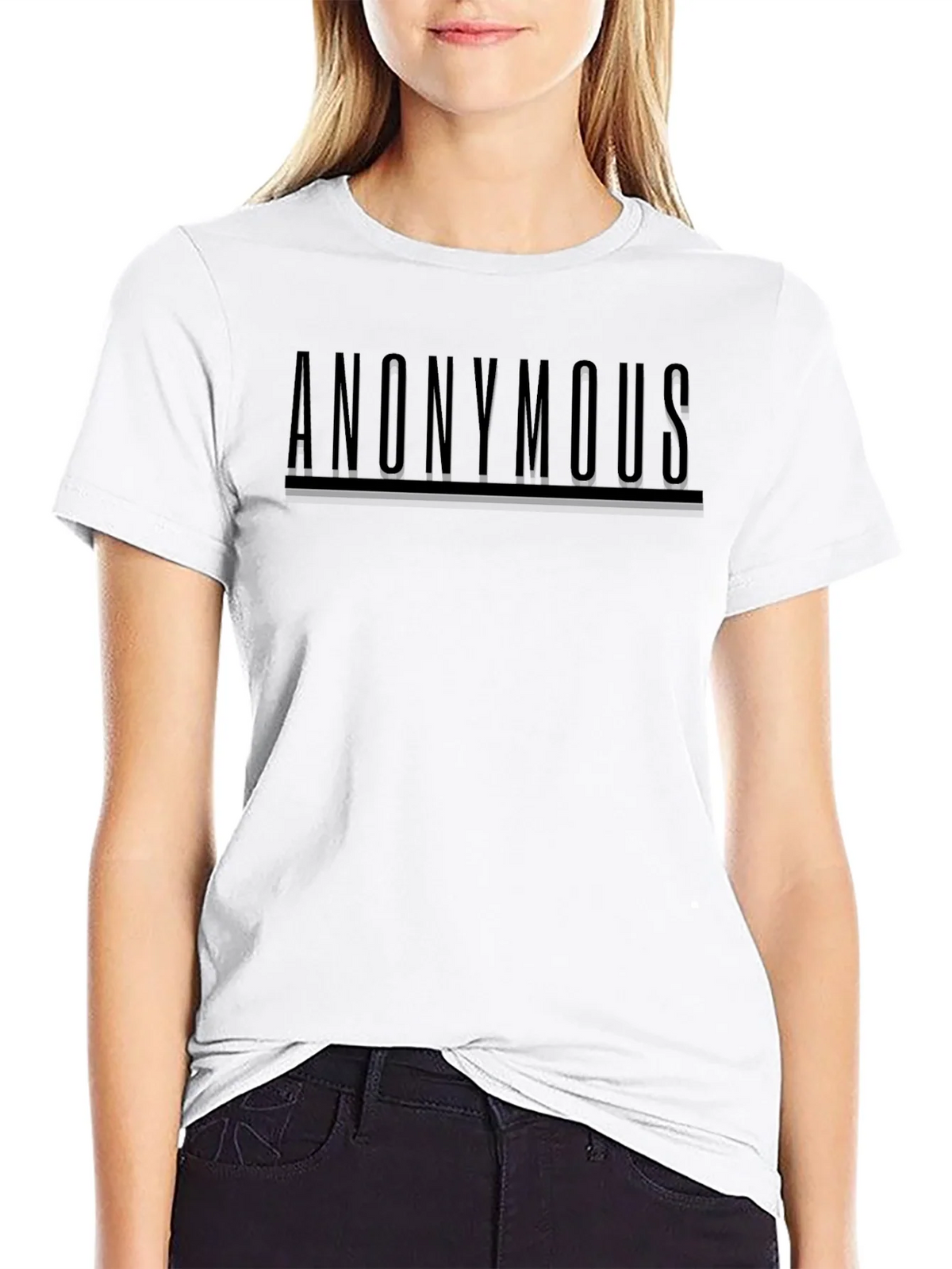 Anonymous Black T-Shirt product image 8