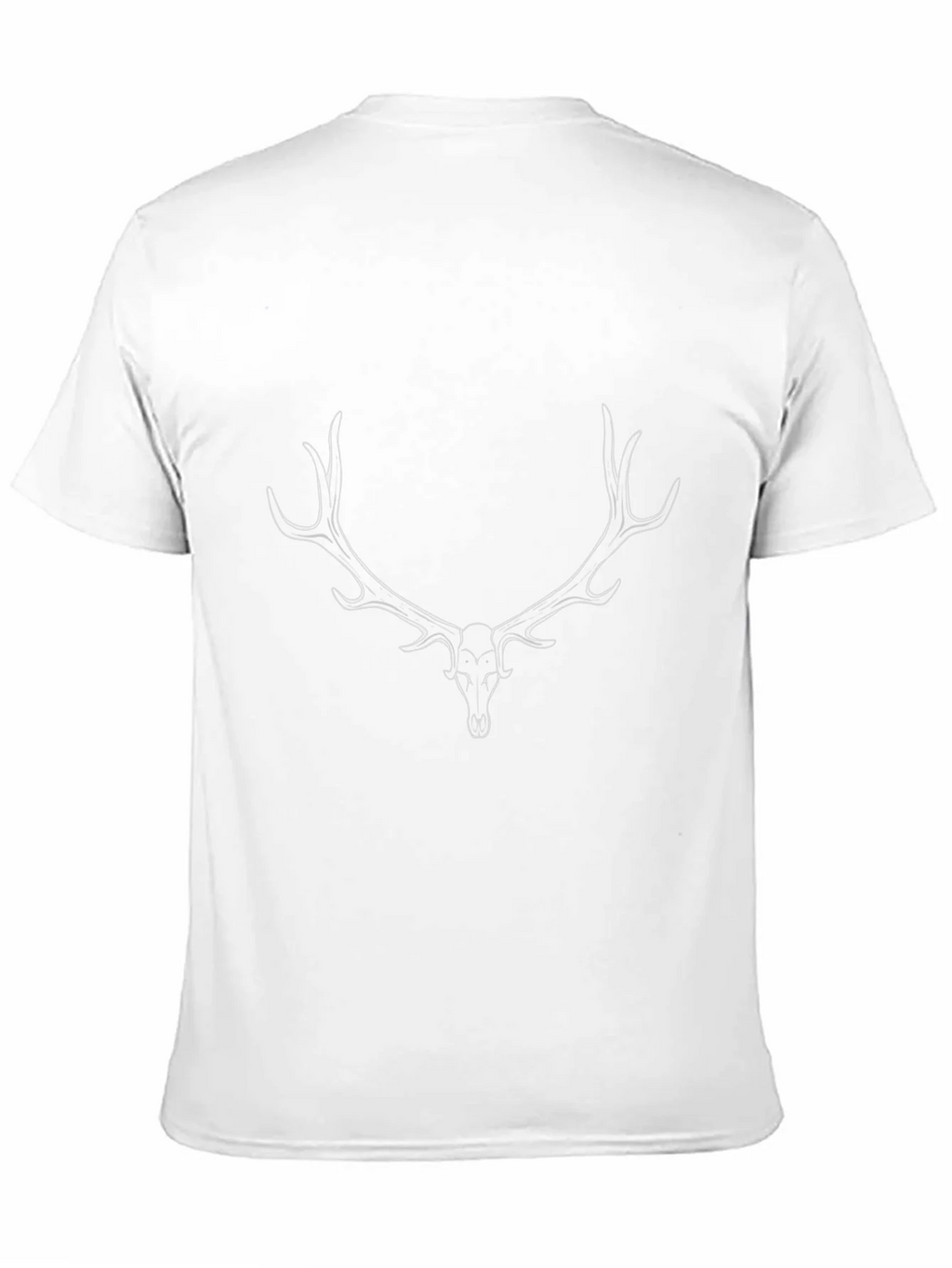 Black Deer Antler Graphic Tee product image 10