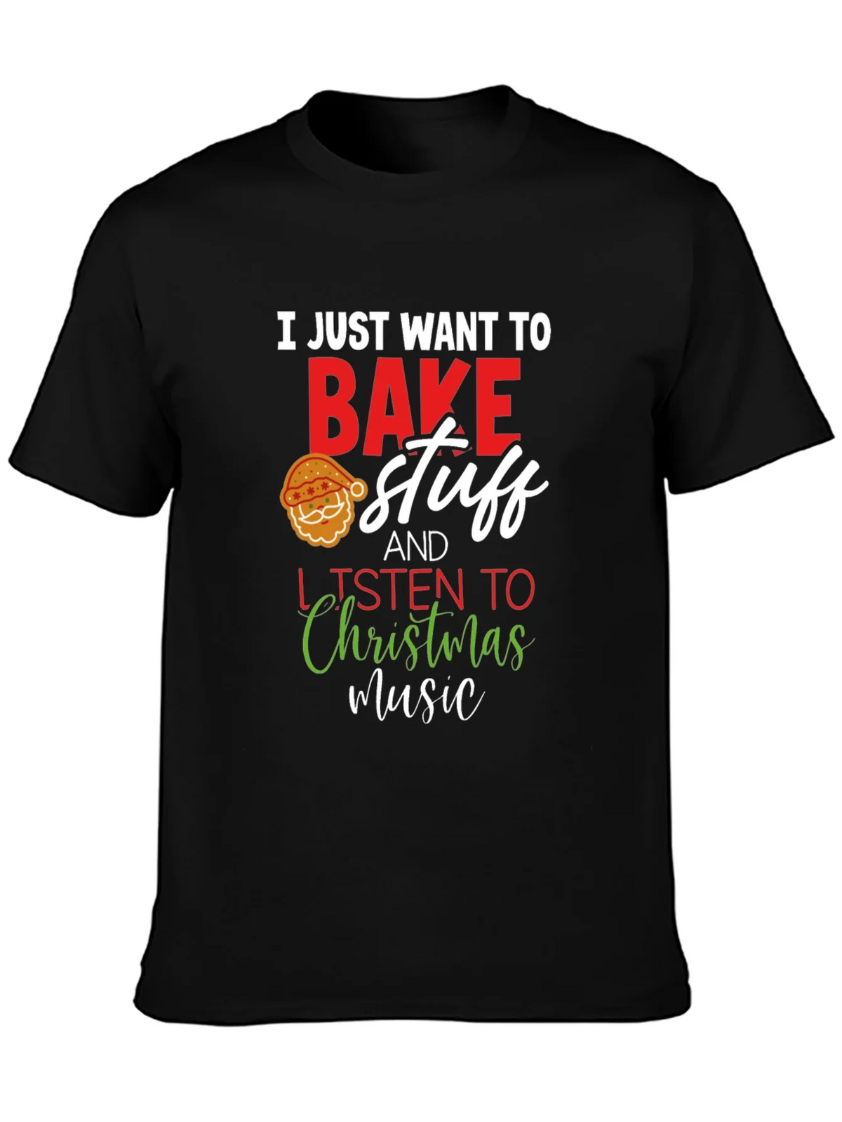 Festive Baking T-Shirt: Christmas Music & Treats product image 3