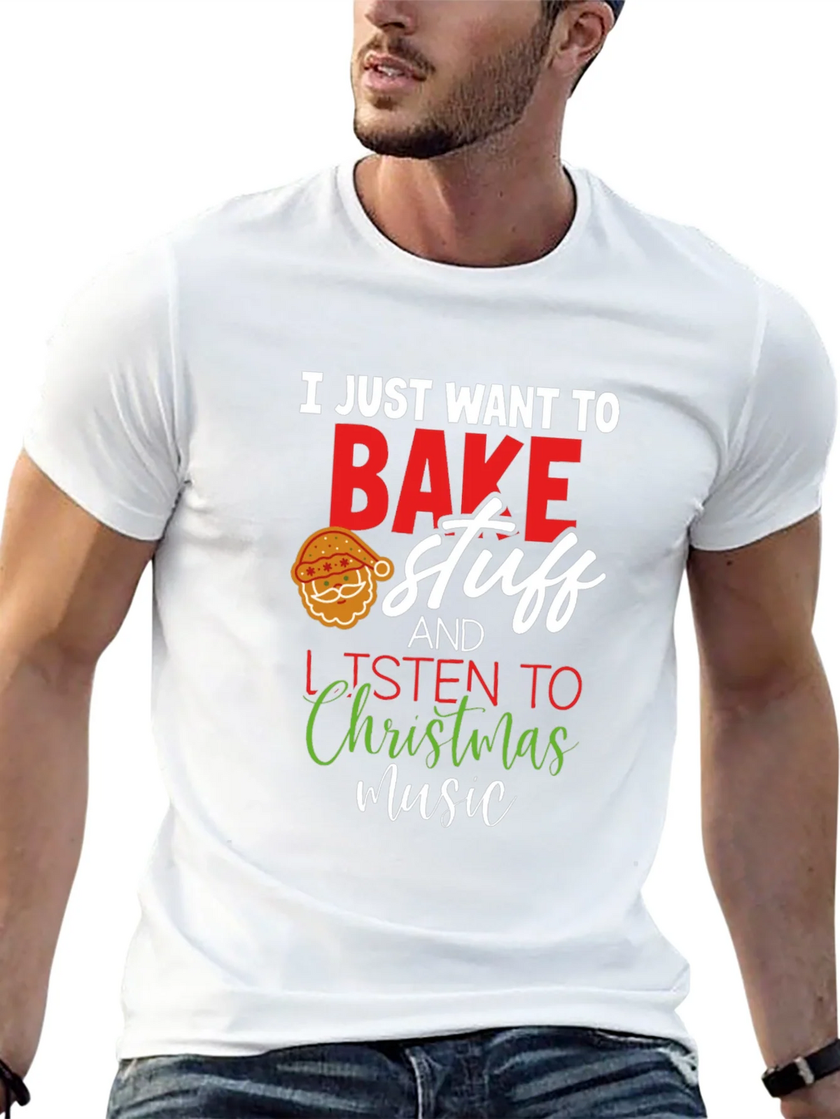 Festive Baking T-Shirt: Christmas Music & Treats product image 12