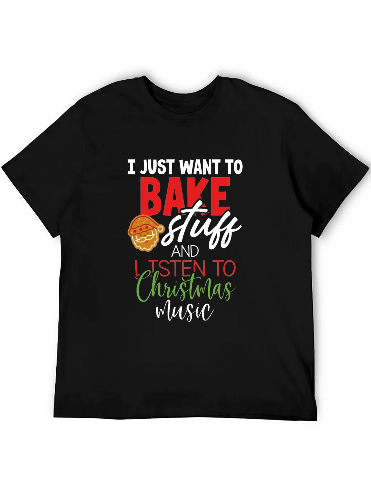 Festive Baking T-Shirt: Christmas Music & Treats product image 5
