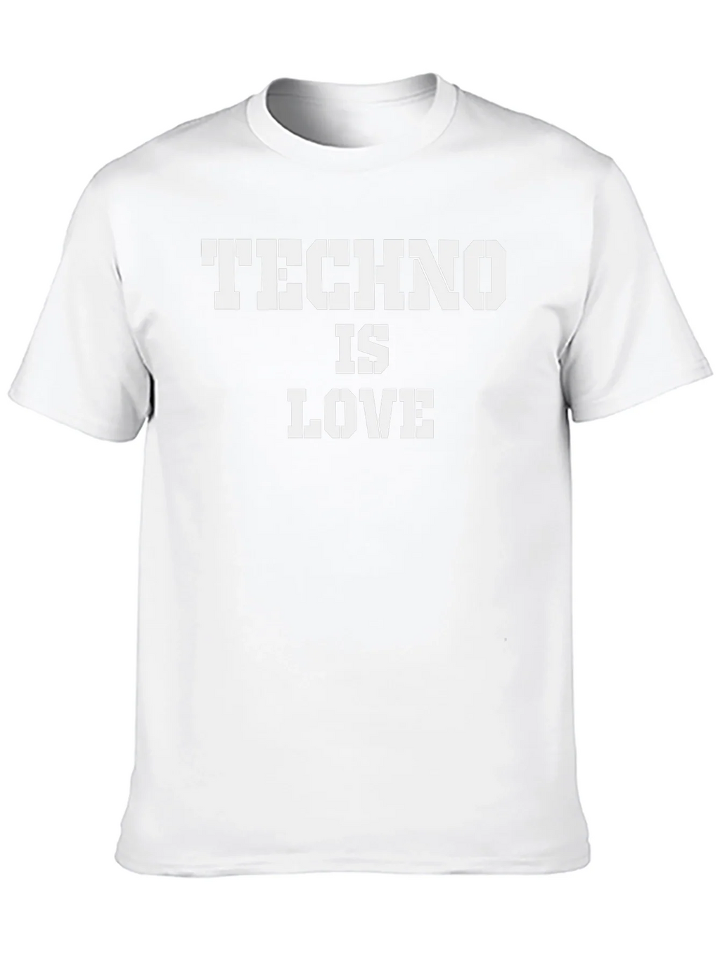 Techno is Love Black T-Shirt product image 9