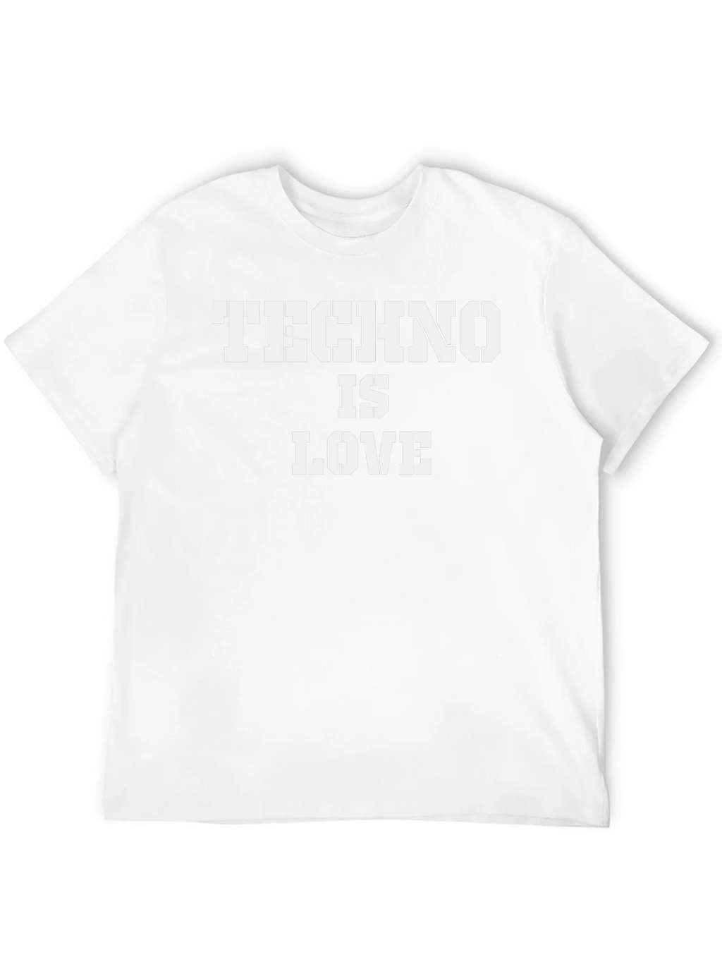 Techno is Love Black T-Shirt product image 11