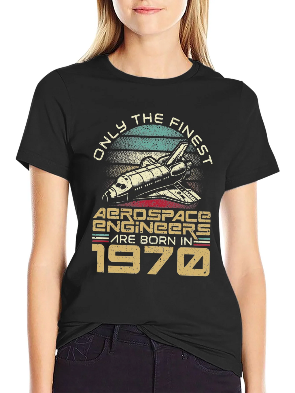 Aerospace Engineer Born in 1970 T-Shirt product image 2