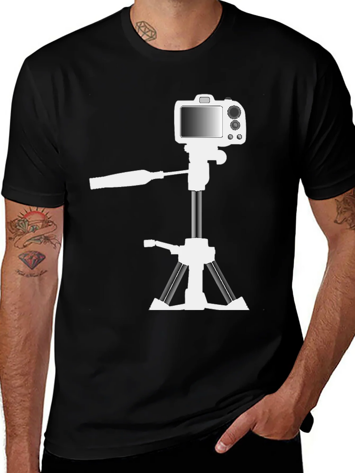 Camera Tripod T-Shirt product image 1