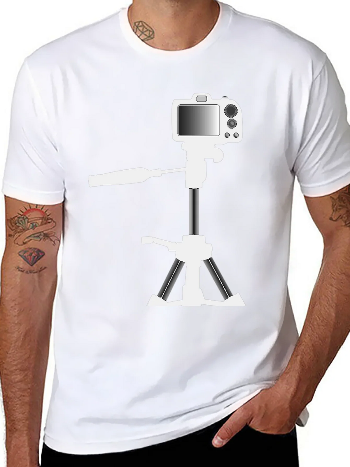 Camera Tripod T-Shirt product image 7