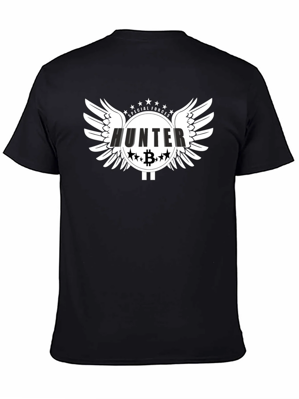 Hunter Special Forces Bitcoin Graphic T-Shirt product image 4
