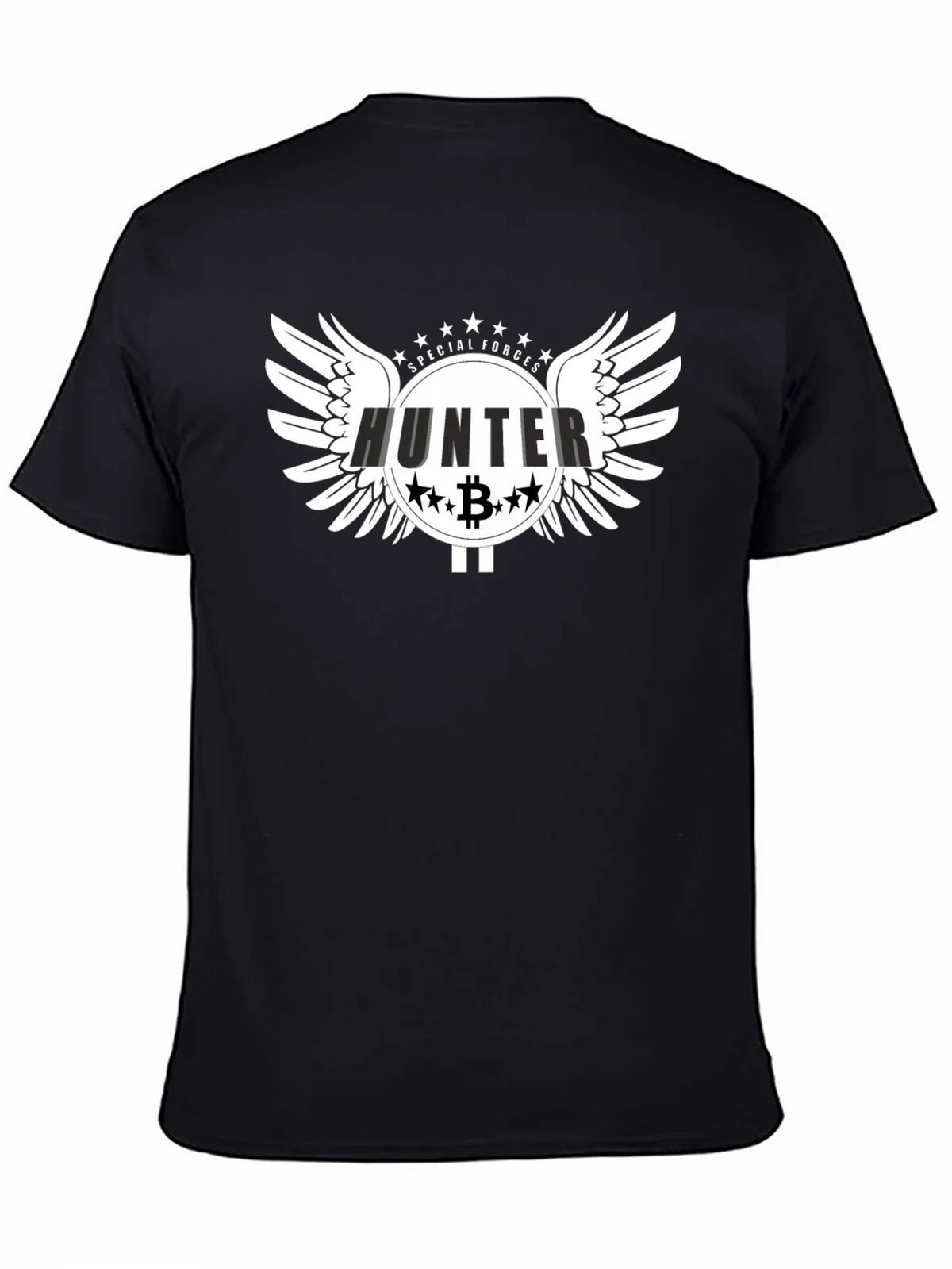 Hunter Special Forces Bitcoin Graphic T-Shirt product image 4
