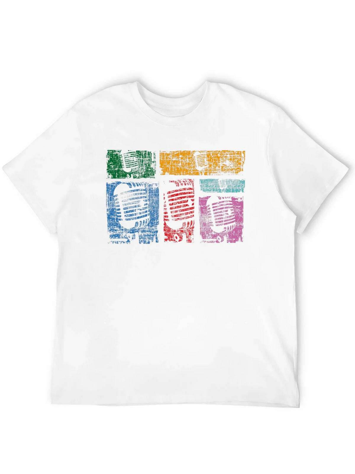 Retro Microphone Graphic T-Shirt product image 11