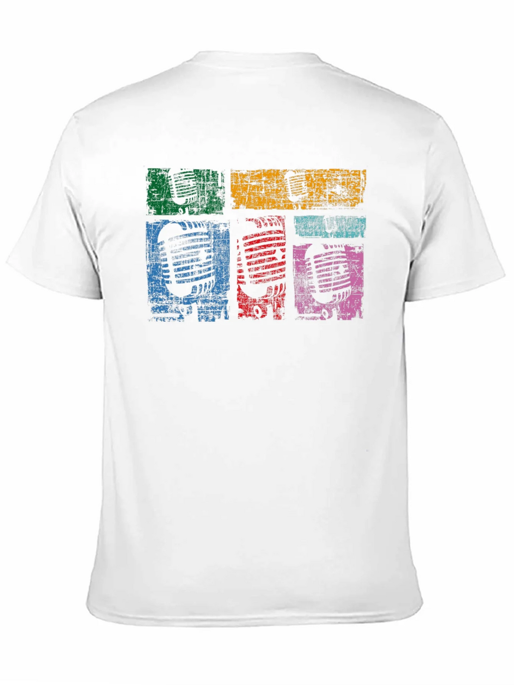 Retro Microphone Graphic T-Shirt product image 10
