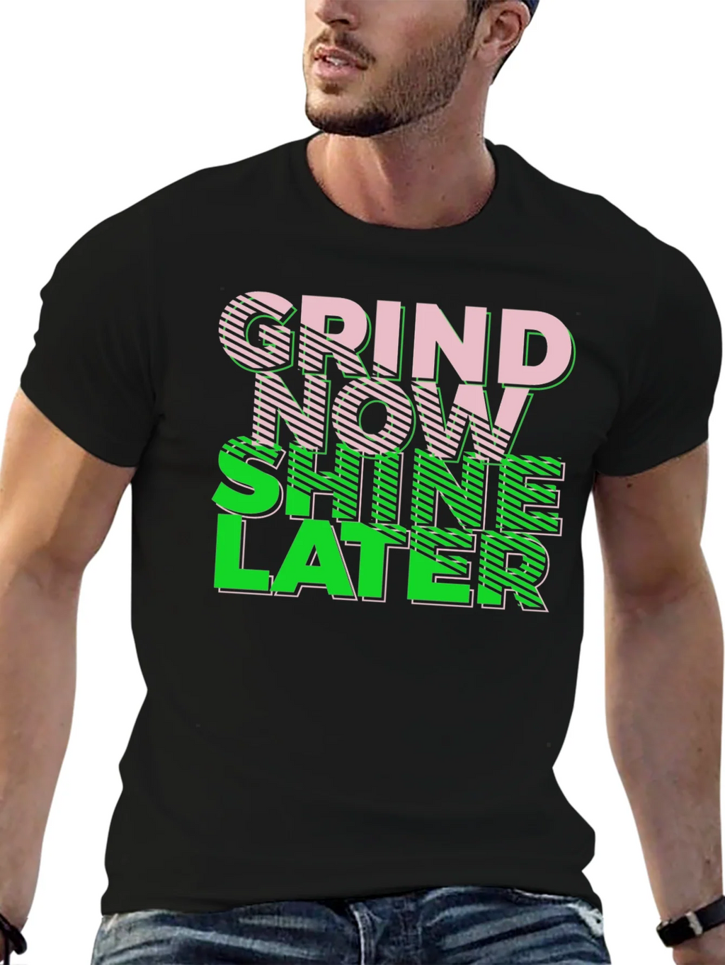 Grind Now Shine Later Graphic Tee product image 6