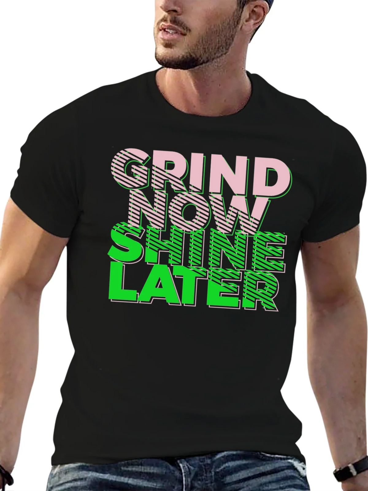 Grind Now Shine Later Graphic Tee product image 6