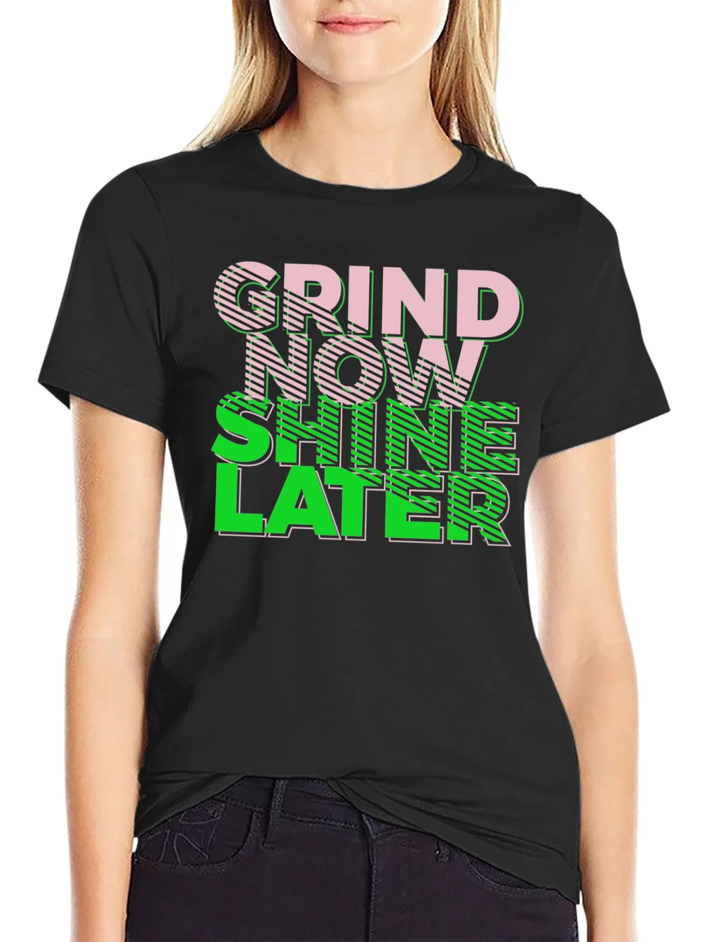 Grind Now Shine Later Graphic Tee product image 2