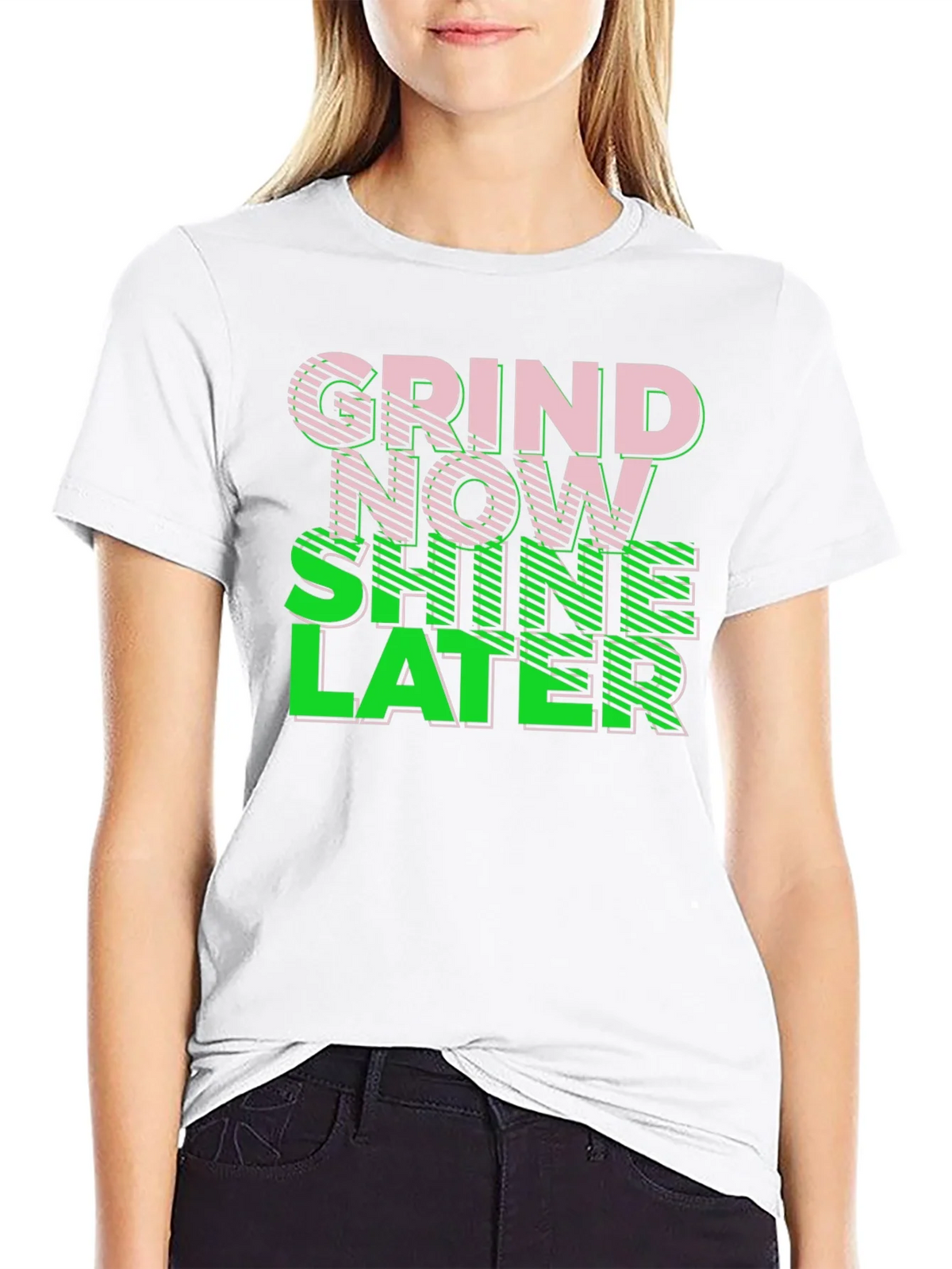 Grind Now Shine Later Graphic Tee product image 8